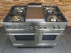 Luxe Boretti Fornuis 100cm RVS GASOVEN 5 pits Frytop, Witgoed en Apparatuur, Fornuizen, Niet ingevuld, 60 cm of meer, Niet ingevuld