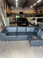 Leather Couch, Huis en Inrichting, Rechte bank, Gebruikt, Leer, Ophalen of Verzenden