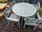 Ikea tuinset met 4 stoelen, Tuin en Terras, Tuinsets en Loungesets, Ophalen, 4 zitplaatsen, Gebruikt, Tuinset