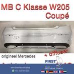 C205 Mercedes C Klasse Coupé achterbumper compleet wit W205, Ophalen of Verzenden, Gebruikt, Achter, Bumper
