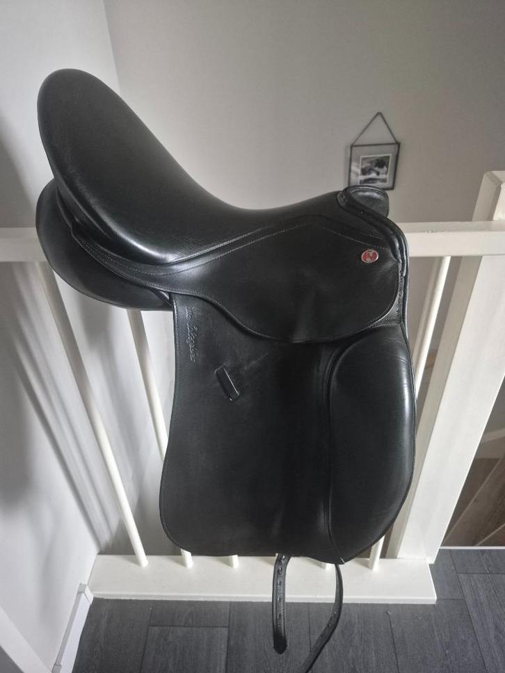 Kieffer Ulla Salzgeber Rusty Exclusiv maat 2/18 inch, Dieren en Toebehoren, Paarden en Pony's | Zadels, Gebruikt, Dressuur, Ophalen of Verzenden