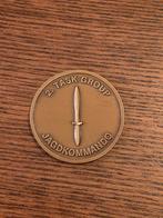 Jagd commando coin, Ophalen of Verzenden, Landmacht, Nederland, Embleem of Badge