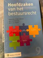 Hoofdzaken van het bestuursrecht, Boeken, Studieboeken en Cursussen, Ophalen of Verzenden, Nieuw, WO, Michiels, Blomberg Spaans