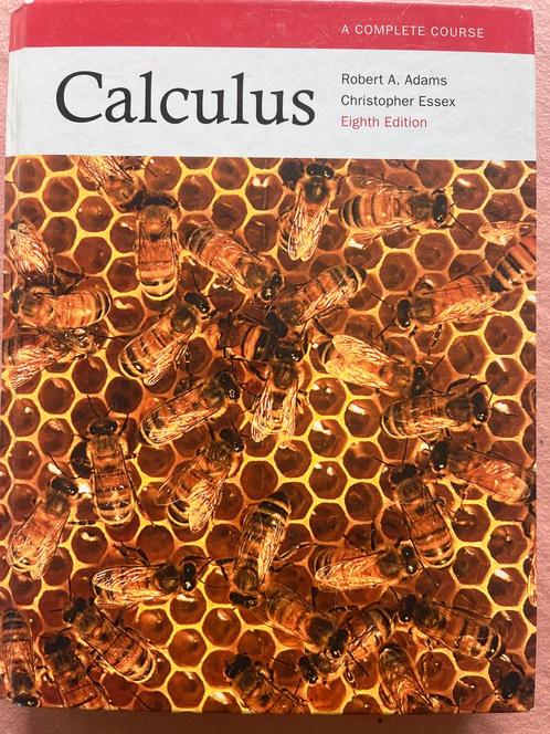 Calculus: Complete Course, 8e editie, Boeken, Studieboeken en Cursussen, Gelezen, Overige niveaus, Beta, Ophalen of Verzenden