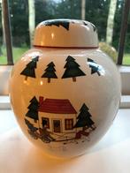 Mason’s Christmas Village 1983: gember pot, Huis en Inrichting, Keuken | Servies, Ophalen of Verzenden, Porselein, Overige stijlen