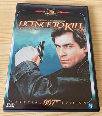dvd James Bond License to Kill met Timothy Dalton beschikbaar voor biedingen