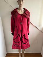 Save the Queen mantel cashmere winterjas maat L 40 rood, Maat 38/40 (M), Zo goed als nieuw, Rood, Save the Queen