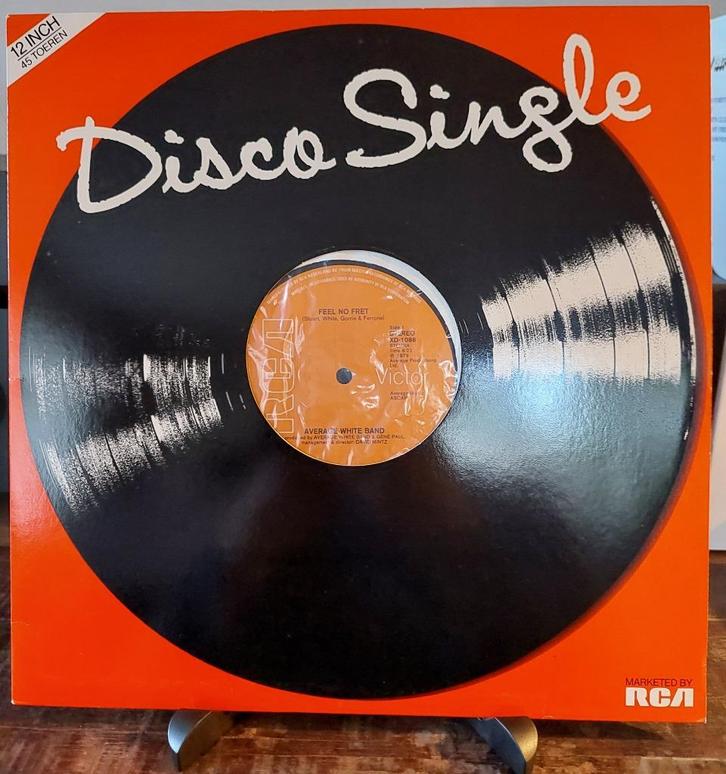 Average White Band - Feel No Fret / Walk On By (12" Vinyl), Cd's en Dvd's, Vinyl | Dance en House, Gebruikt, Disco, 12 inch, Ophalen of Verzenden