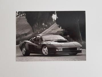 1984 - Ferrari Testarossa - Fotografia N. 1030 - Pininfarina beschikbaar voor biedingen