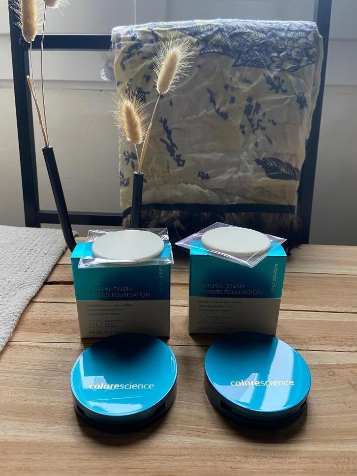 Colorescience Natural Finish Pressed Foundation, Sieraden, Tassen en Uiterlijk, Uiterlijk | Cosmetica en Make-up, Nieuw, Make-up