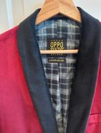 Rood fluwelen diner jacket - S/46, Opposuits, Ophalen of Verzenden, Zo goed als nieuw, Rood