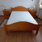 Bed, Huis en Inrichting, Slaapkamer | Bedden, Ophalen, 140 cm, 200 cm, Hout