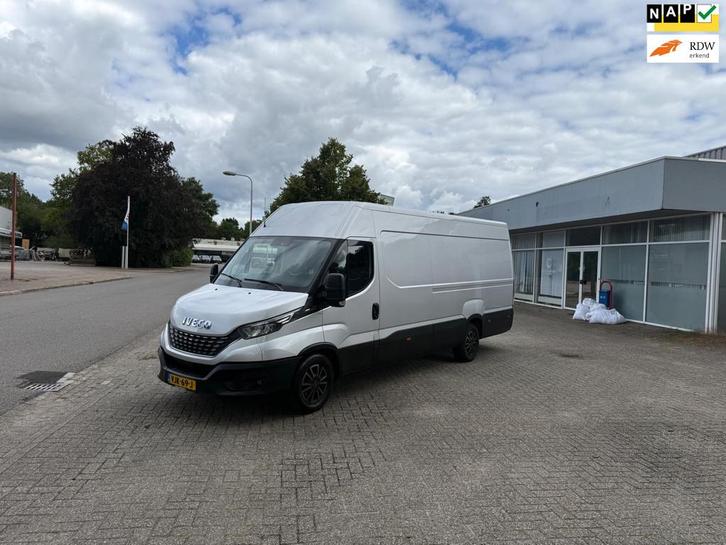 Iveco Daily 35S18HV 3.0 maxi L4H2 met slaap cabine, Auto's, Bestelauto's, Bedrijf, Te koop, ABS, Airconditioning, Boordcomputer