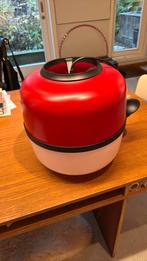 Lamp Bouroullec rood wit vintage design belux zeldzaam, Kunststof, 50 tot 75 cm, Eigentijds design klassieker, Ophalen of Verzenden