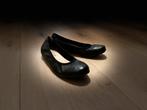 Zwarte Caprice leer schoenen 37, weinig gebruikt, Zwart, Zo goed als nieuw, Caprice, Ballerina's