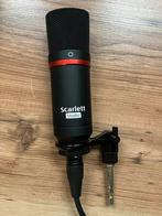 Zangmicrofoon met standaard en popfilter - Scarlett Studio, Ophalen, Gebruikt, Zangmicrofoon