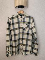 Geruit overhemd Lost Minds S beige blauw, Kleding | Heren, Overhemden, Halswijdte 38 (S) of kleiner, Beige, Lost Minds, Ophalen of Verzenden