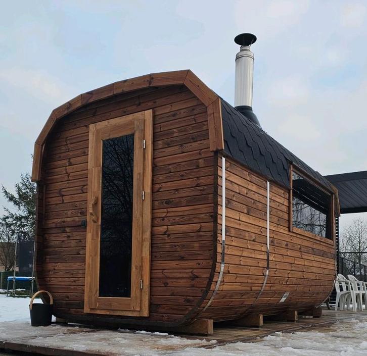 4M Cube Sauna Gratis Levering en Plaatsing, Sport en Fitness, Sauna, Nieuw, Complete sauna, Ophalen of Verzenden