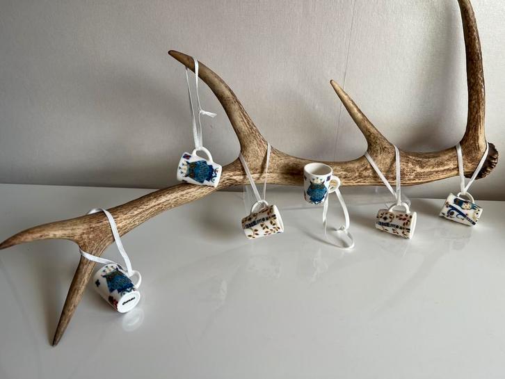 Nieuw in Doos 6 Fins Design Iittala Taika Minimugs Kerst, Diversen, Kerst, Nieuw, Ophalen of Verzenden