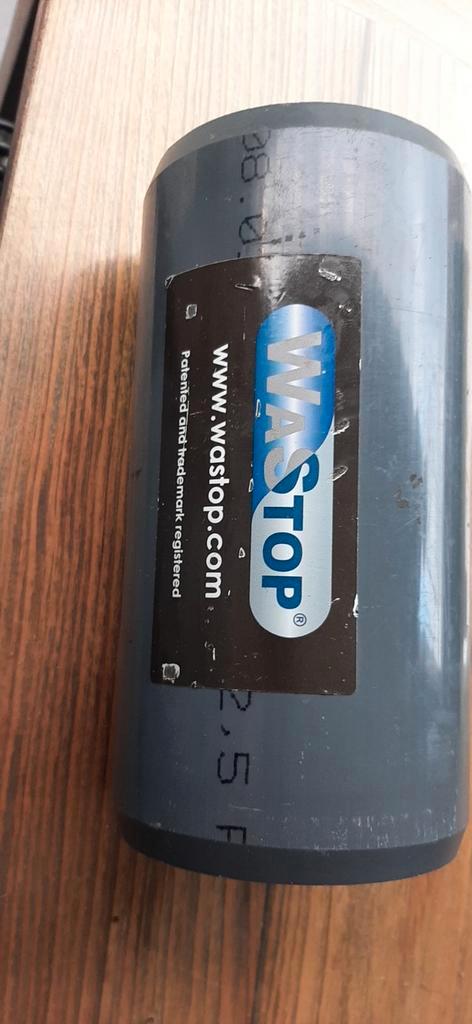 Wastop 110mm #terugslagklep pvc.  Zie site wastop, Doe-het-zelf en Verbouw, Buizen en Afvoer, Nieuw, Pvc, Minder dan 2 meter, 80 mm of meer