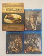 Blu-Ray: Lord of the Rings (Extended) + The Hobbit Trilogie, Ophalen of Verzenden, Zo goed als nieuw, Science Fiction en Fantasy