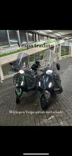 Wij kopen uw vespa sprint / primavera of andere brommers in, Overige modellen, Maximaal 45 km/u, Zo goed als nieuw, Benzine