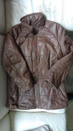 MOKKA Finnish Leather Fashion cognac lederen jas–parka 56, Gedragen, Maat 56/58 (XL), Bruin, MOKKA Finnish Leather Fas