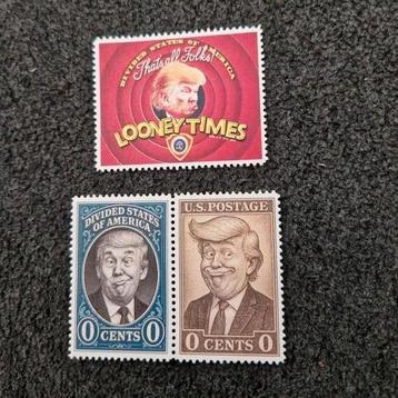 Donald Trump (post)zegels  beschikbaar voor biedingen