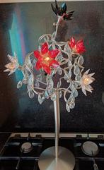 Harco loor design tafel crystal jewel 6 kristallen bloemen, Ophalen, Zo goed als nieuw, 50 tot 75 cm
