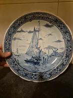 Delftsblauw Wandbord Boch Holland, Ophalen of Verzenden