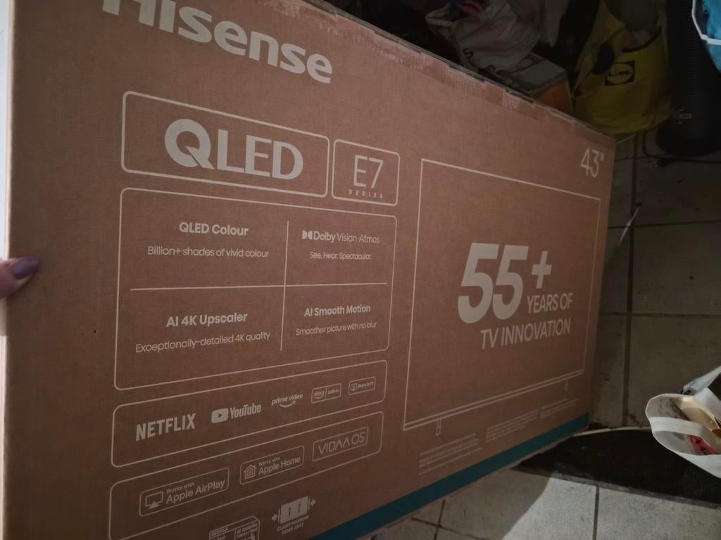 Hisense E7Q, Overige merken, QLED, 50 Hz, Ophalen of Verzenden