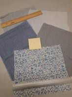 Stofjes blauw wit voor 4 euro per foto., Ophalen of Verzenden, Nieuw, Poppenhuis