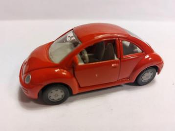 VolksWagen Beetle Kever rood open deuren SIKU 1096 1097 3" beschikbaar voor biedingen