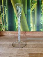 Slinger glas kandelaar, Ophalen of Verzenden, Glas