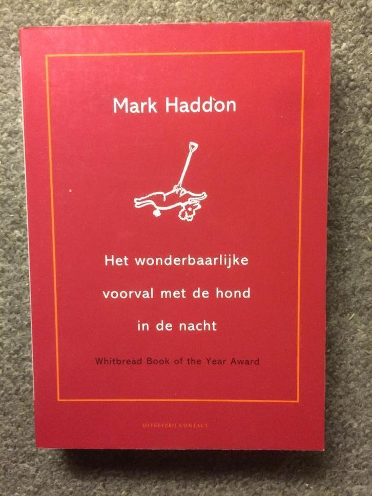 Het wonderbaarlijke voorval met de hond in de nacht; Haddon, Boeken, Humor, Zo goed als nieuw, Verhalen, Ophalen of Verzenden