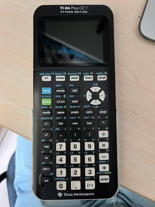 Texas Instruments TI 84 Plus CE-T Python Edition, Diversen, Rekenmachines, Zo goed als nieuw, Ophalen