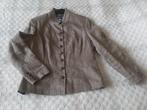 prachtige apart gestreept jasje Scarva maat 40, Bruin, Scarva, Zo goed als nieuw, Jasje