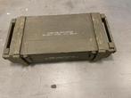 Kist voor affuit mitr.30 nr2, Ophalen, Landmacht, Nederland, Kist of Geocache