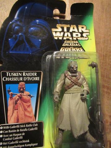 Star Wars potf TUSKEN RAIDER met gaderffii (1996) beschikbaar voor biedingen