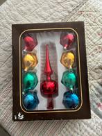 Oude kerstballen met piek, Diversen, Kerst, Ophalen of Verzenden, Zo goed als nieuw