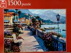 Jumbo Puzzel 1500 stukjes - Strandpromenade, Ophalen of Verzenden, Meer dan 1500 stukjes, Zo goed als nieuw, Legpuzzel