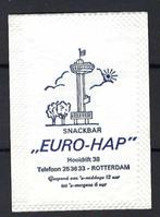 W134 Rotterdam snackbar EURO-HAP, Verzamelen, Nederland, Ophalen of Verzenden