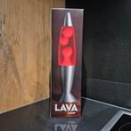 Oldscool retro vintage lavalamp lava Rood, Ophalen of Verzenden, Nieuw, Kunststof, Minder dan 50 cm