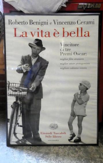 Filmposter "La Vita é bella"  beschikbaar voor biedingen