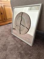 Schilderij (modern) met spiegeleffecten, Ophalen