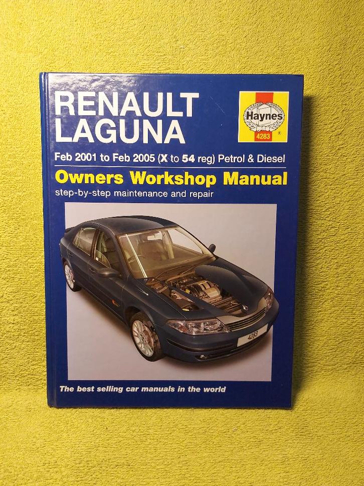 Renault Laguna Haynes. Werkplaatsboek. Workshop manual., Boeken, Auto's | Boeken, Gelezen, Renault, Ophalen of Verzenden