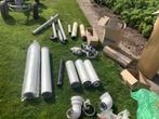 Cv afvoer 125 dubbelwandig, burghout. M&G onderdelen, Ophalen, Zo goed als nieuw, 800 watt of meer, Radiator