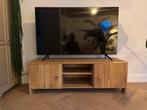 Eikenhouten tv-meubel Jan des Bouvrie, Huis en Inrichting, Kasten | Televisiemeubels, Ophalen, 100 tot 150 cm, Eikenhout, Minder dan 100 cm
