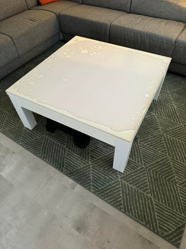 Salontafel hooglans moet nu weg, Ophalen, 100 tot 150 cm, 50 tot 100 cm, Zo goed als nieuw