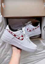 Custom Nike Air Force 1 rose, Kleding | Dames, Schoenen, Nieuw, Nike, Ophalen of Verzenden, Wit